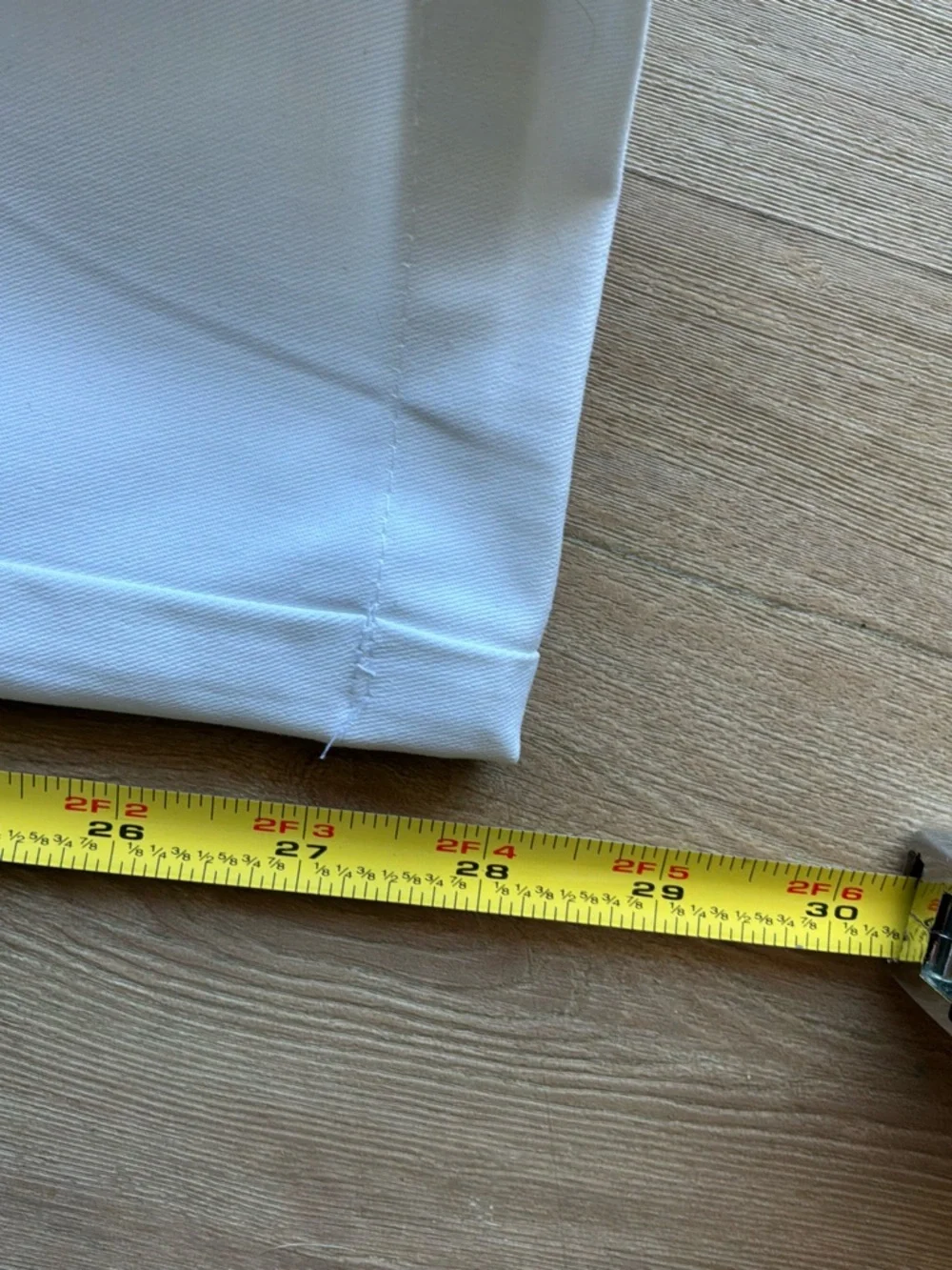Polo Ralph Lauren Stretch Classic Fit White Chino Pants Mens 38/28